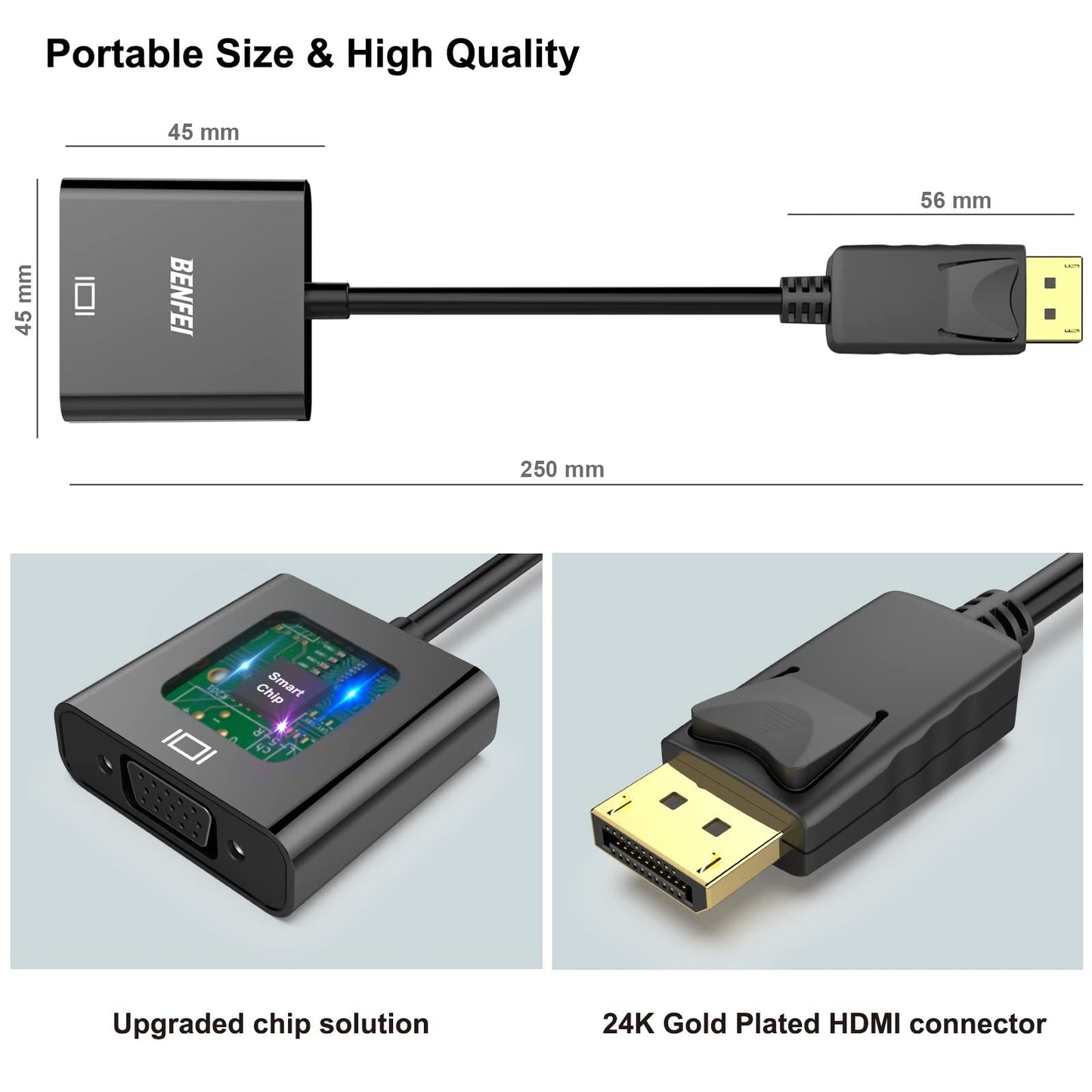 DisplayPort To VGA DP Computer - Image 6