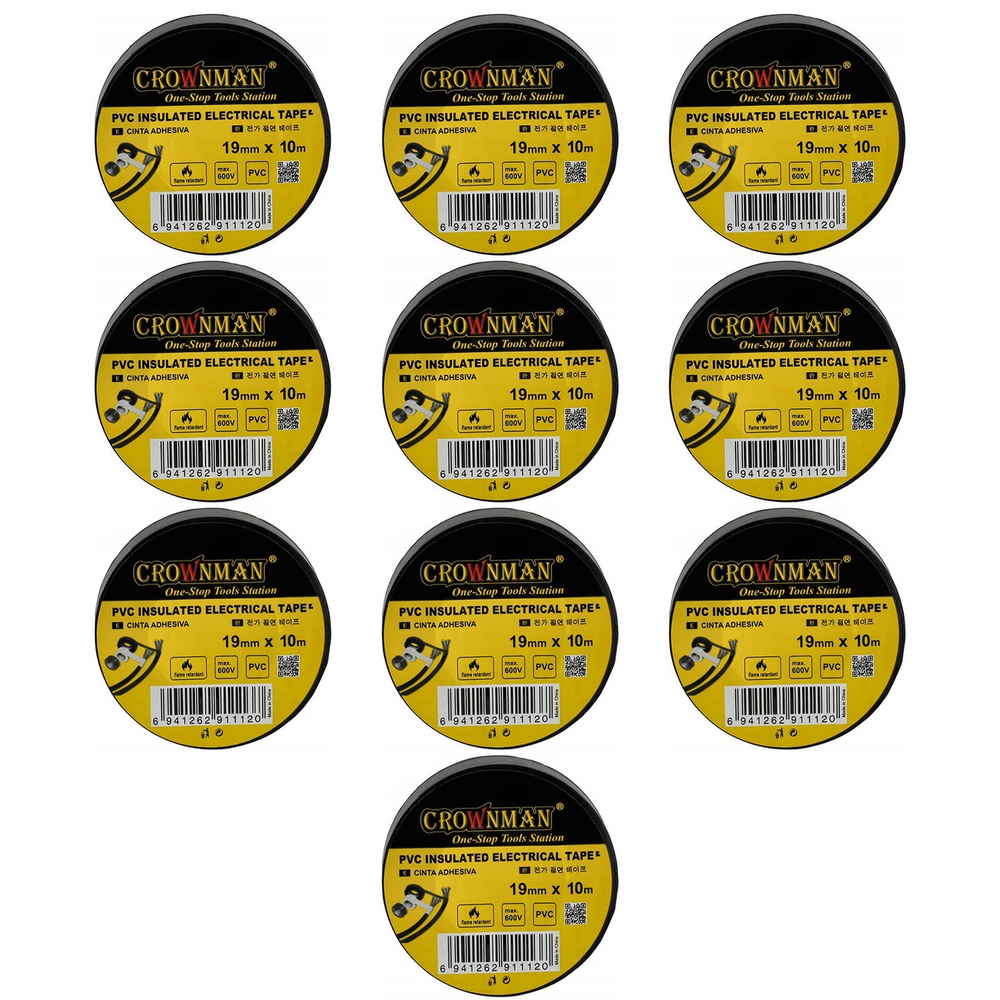 10PCS PVC Electrical Insulation Tape - Image 8
