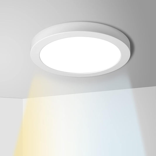 Round LED Ceiling Light Panel Down Light Bathroom Kitchen Living Room Wall Lamp