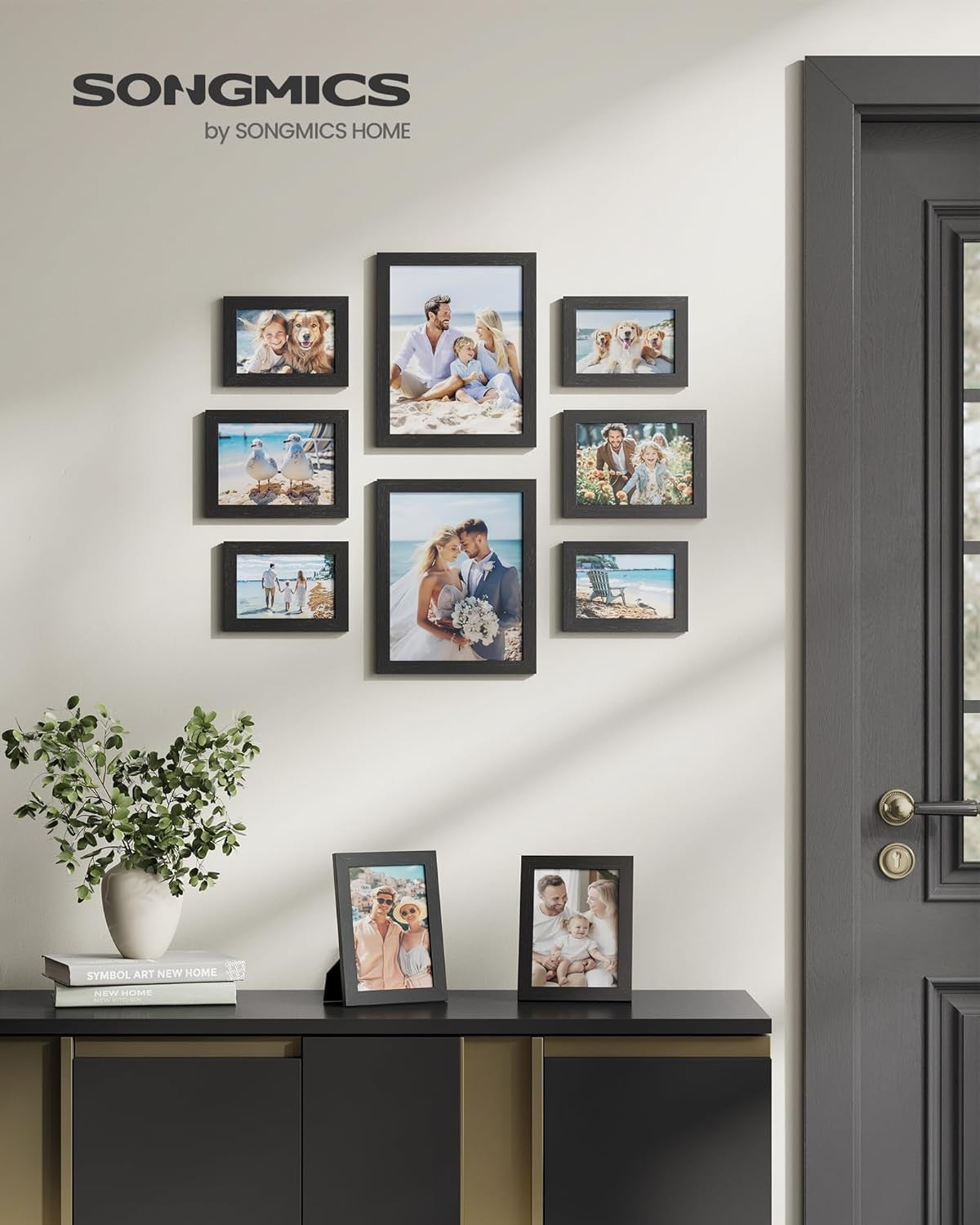 Set of 10 Black Thin - Image 3