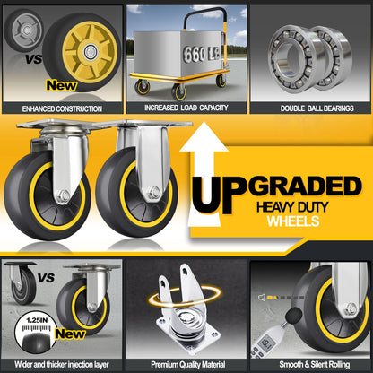 4 Wheel Heavy Duty Folding - Image 6