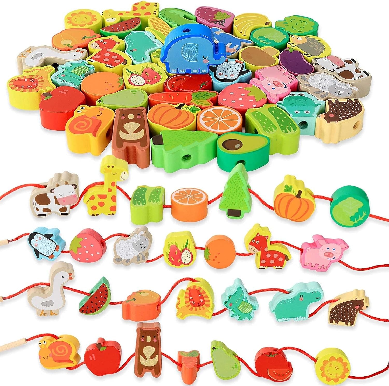 Toys for 1-3 Year Old Montessori - Front view