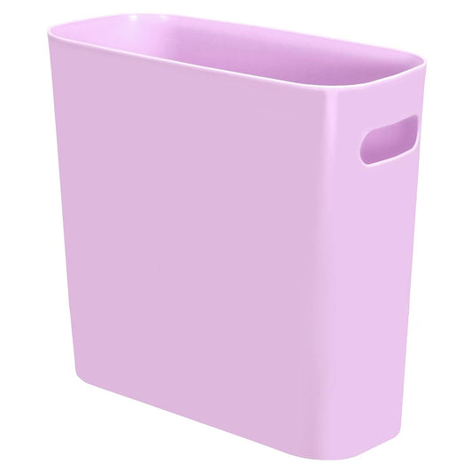 5.5L Slim Trash Can Re-usable Plastic Garbage Container Bin Small Trash Bin