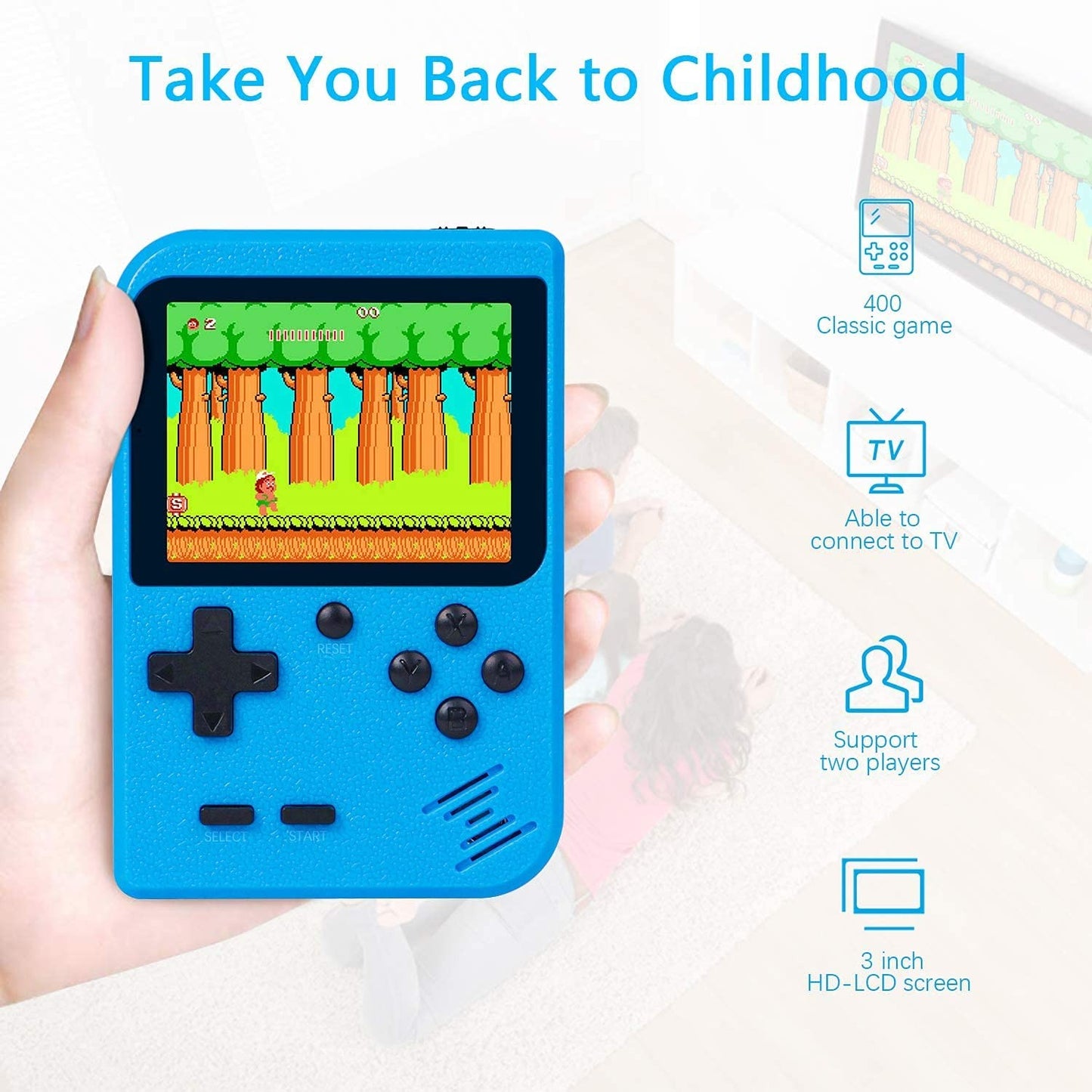 Handheld Retro Video Game Console - Image 4