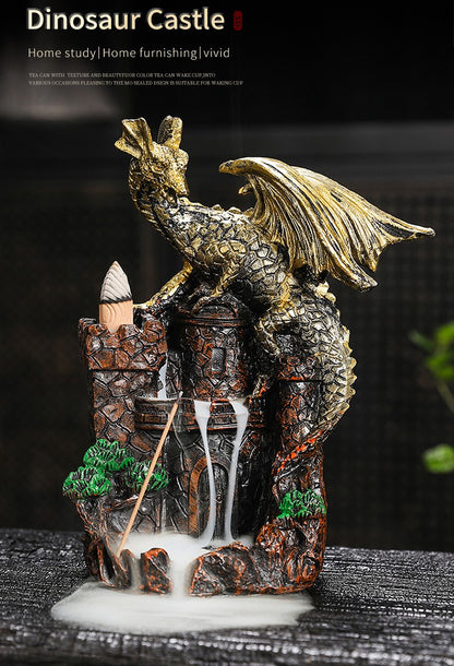 Dragon Backflow Incense Burner 60Cones - Image 3