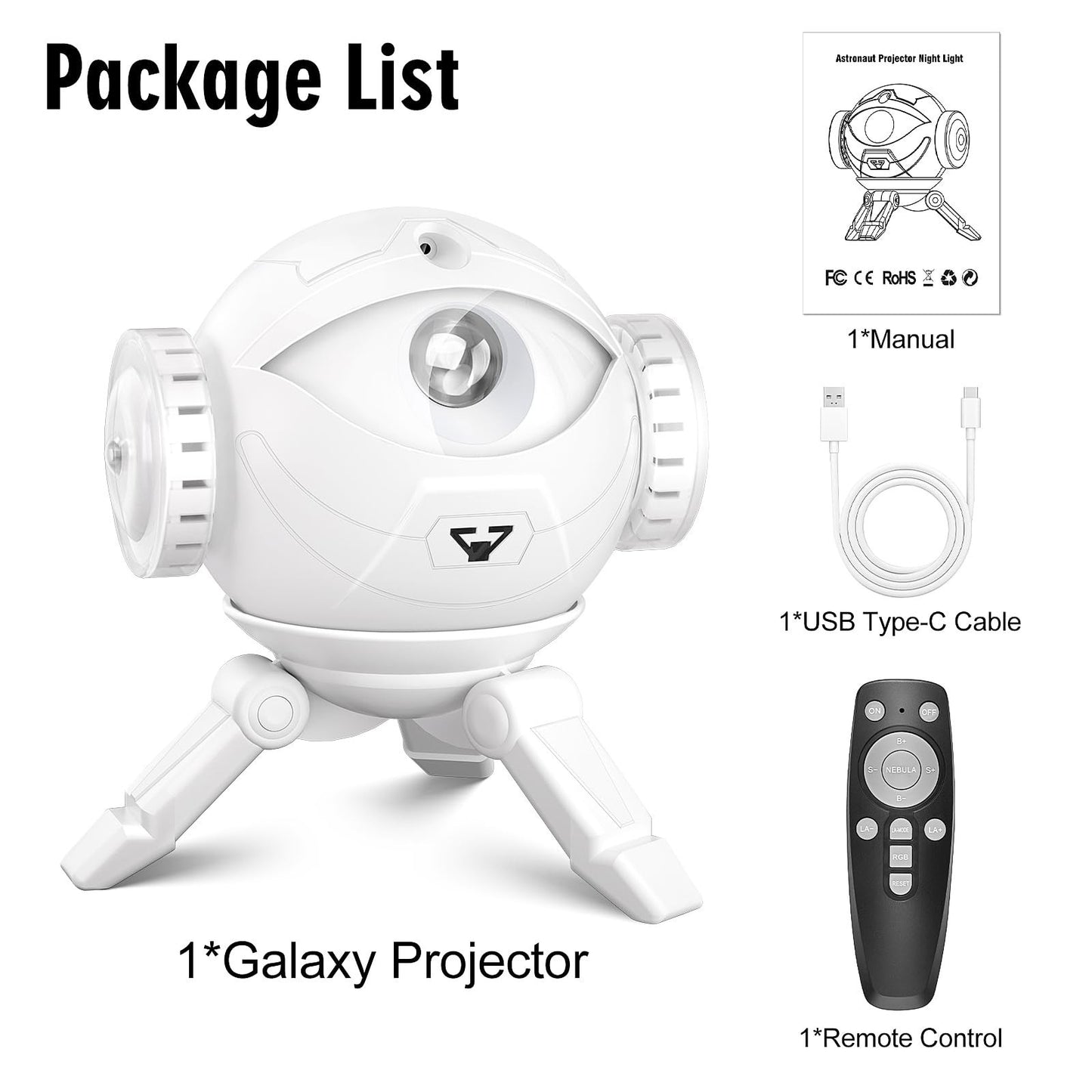 Galaxy Projector Light Bedroom Ceiling - Image 6