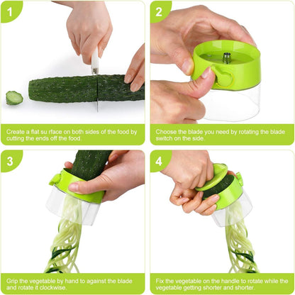 Spiral Slicer Spiralizer 4 in - Image 6