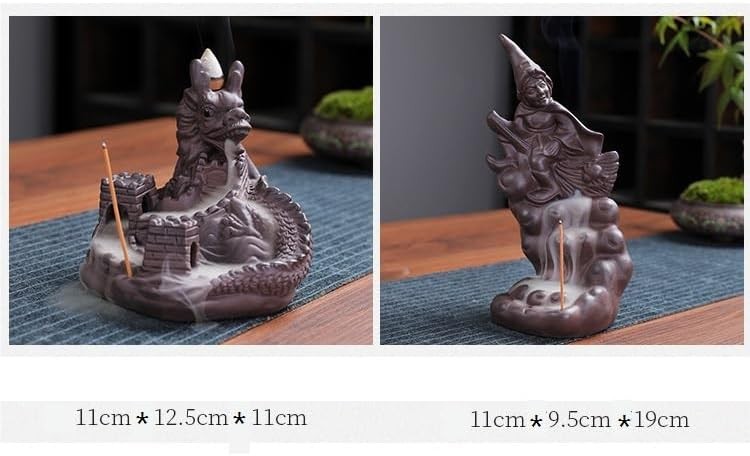 Incense Burner Holder Backflow Cones Table - Detail view