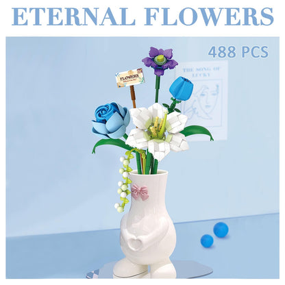 Artificial Flower Bouquet Building Blocks - Image 6