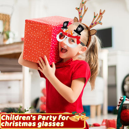 Christmas Glasses Decor Eyeglasses Holiday - Image 5
