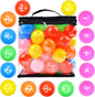 60 Pack Pit Balls Crush Proof - Front view