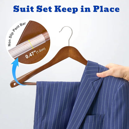Wooden Suit Coat Hangers Adult - Image 5