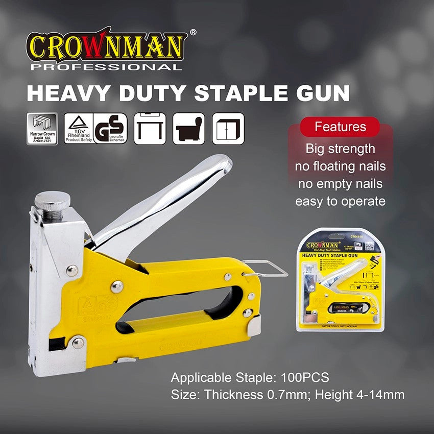 Heavy Duty Staple Gun Tacker Stapler Upholstery - product image 5 of 6