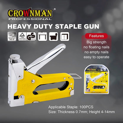 Heavy Duty Staple Gun Tacker Stapler Upholstery - product image 5 of 6