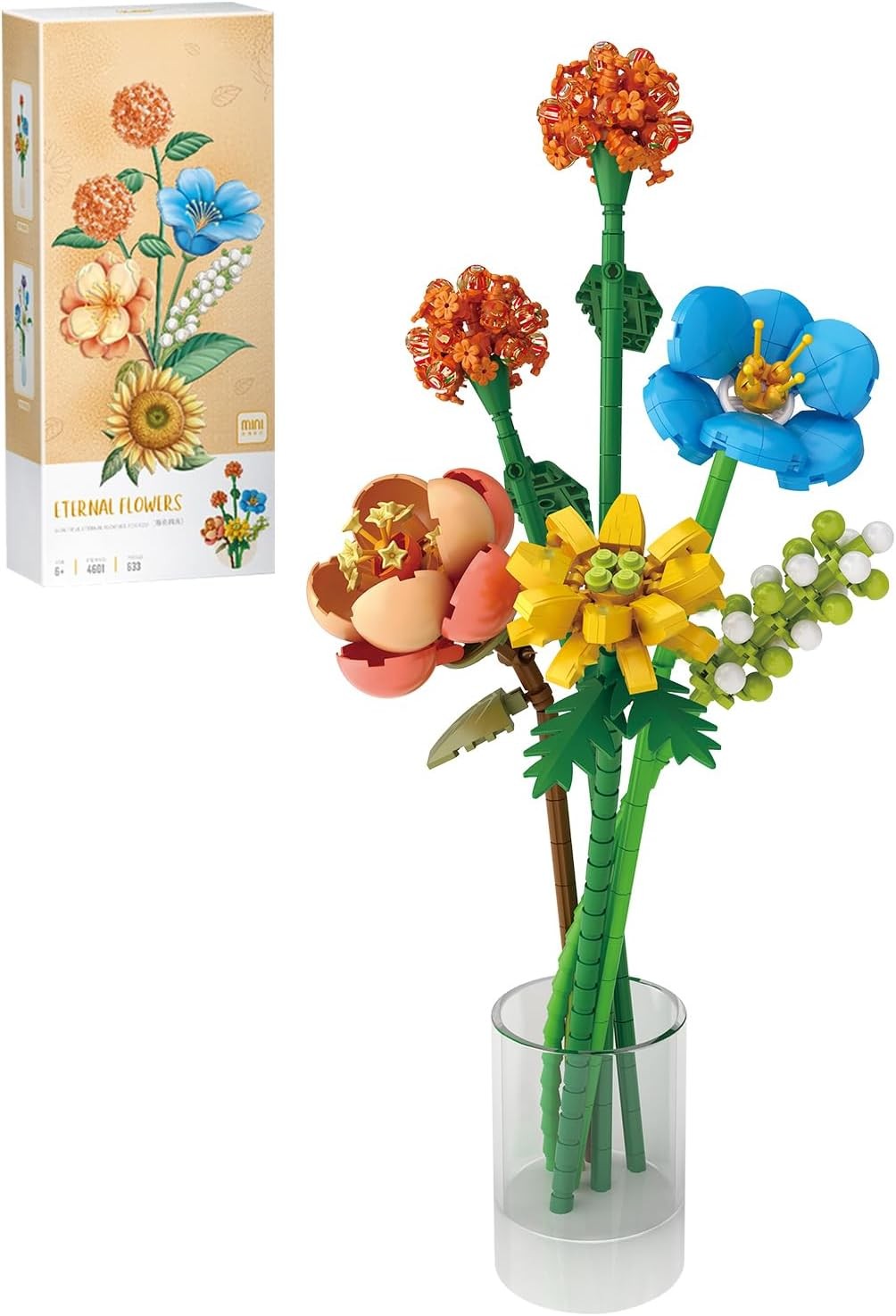 Artificial Flower Bouquet Building Blocks - Image 10