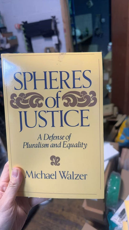 The Spheres of Justice: A Defense - Detail view