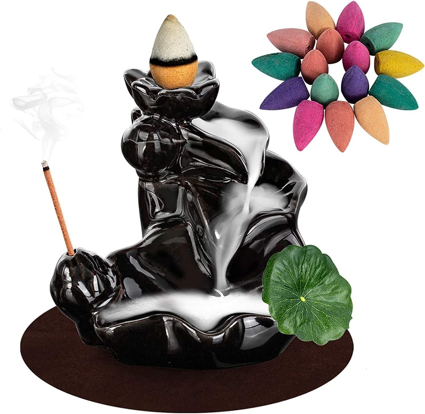 Ceramic Incense Holder Backflow Smoke - Image 7