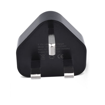 USB UK 3 Pin Plug Adaptor - Detail view