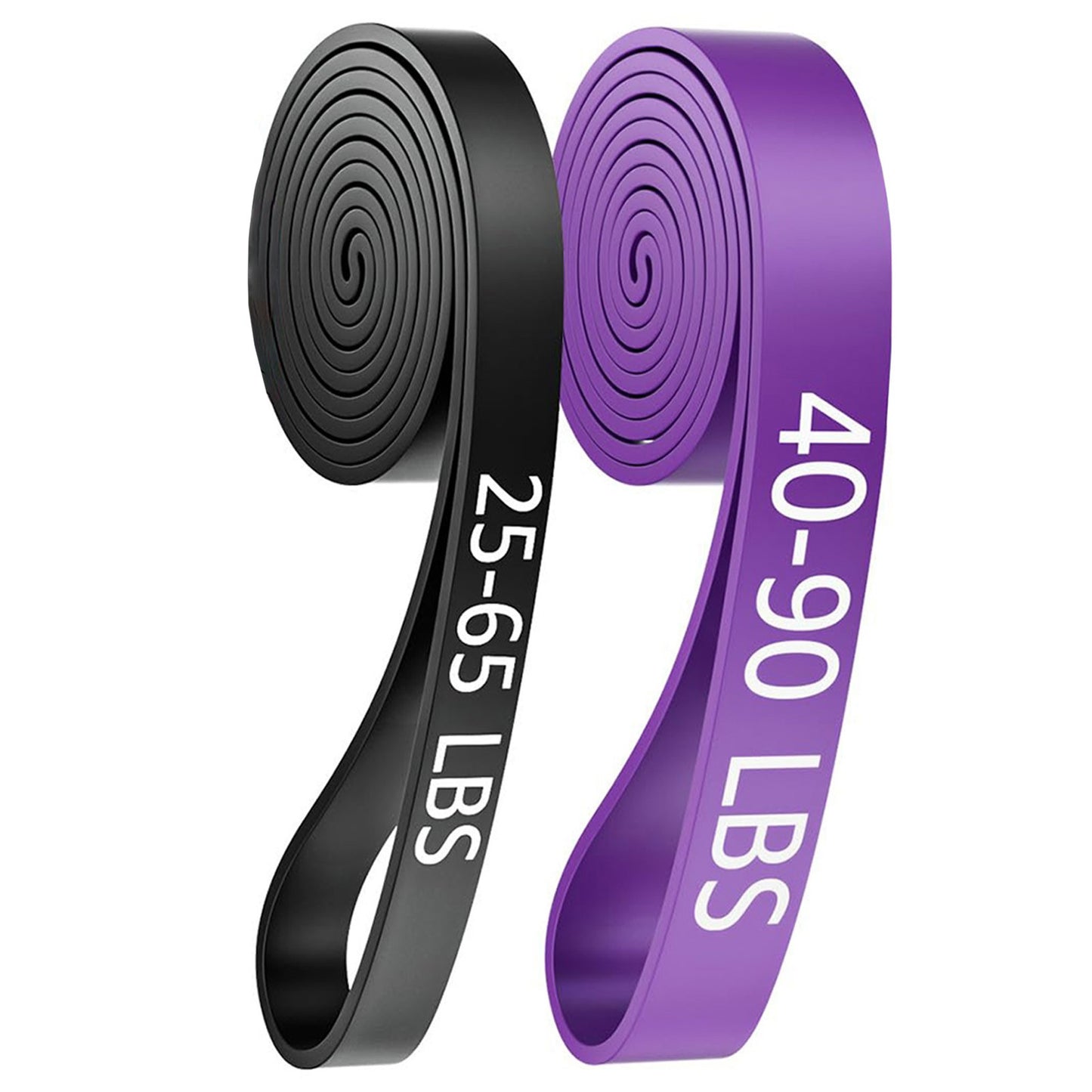 2PCS Resistance Bands Exercise Sports Loop Fitness Home Gym Yoga Latex Belt UK