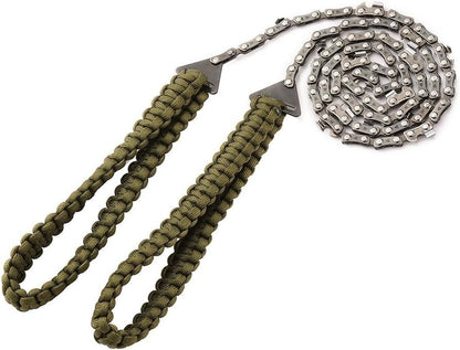 Carbon Steel Serrated Wire Saw Pocket - Front view