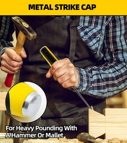 3x Wood Chisels Set Woodworking - Image 3