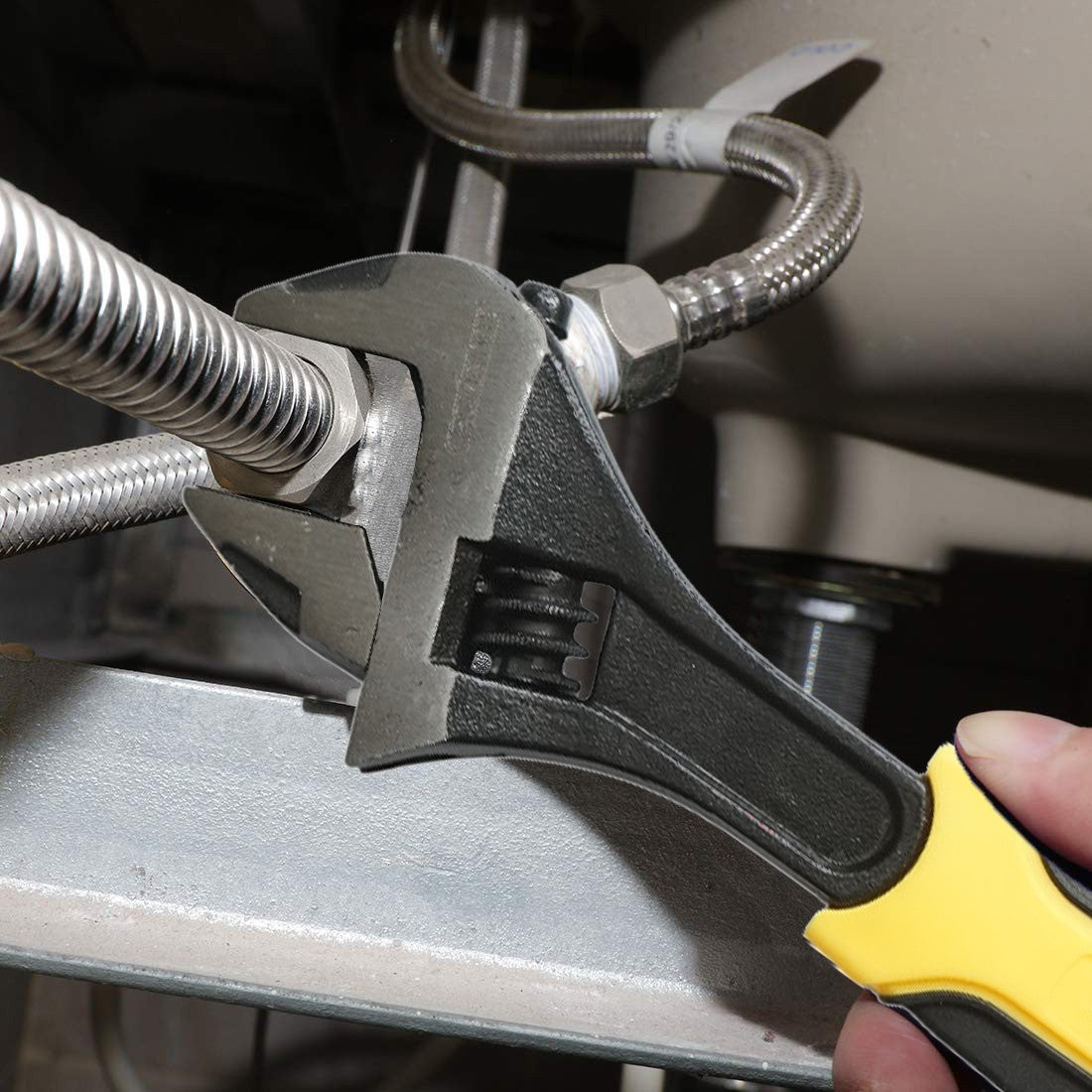 8" Adjustable Wrench Heavy Duty - Image 6