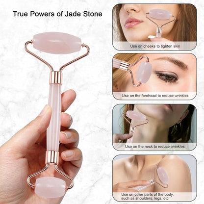 Gua Sha Facial Tools Jade - Image 5