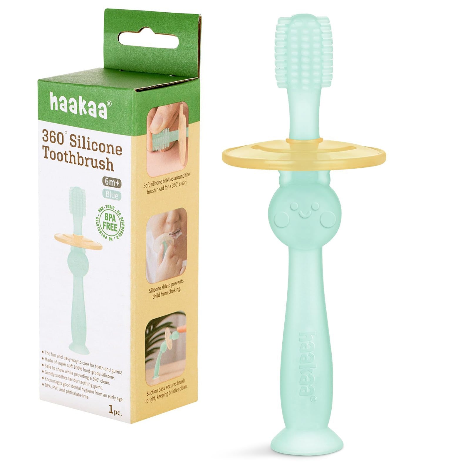 360° Silicone Baby Toothbrush Teether - Image 7