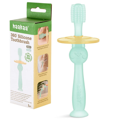 360° Silicone Baby Toothbrush Teether - Image 7