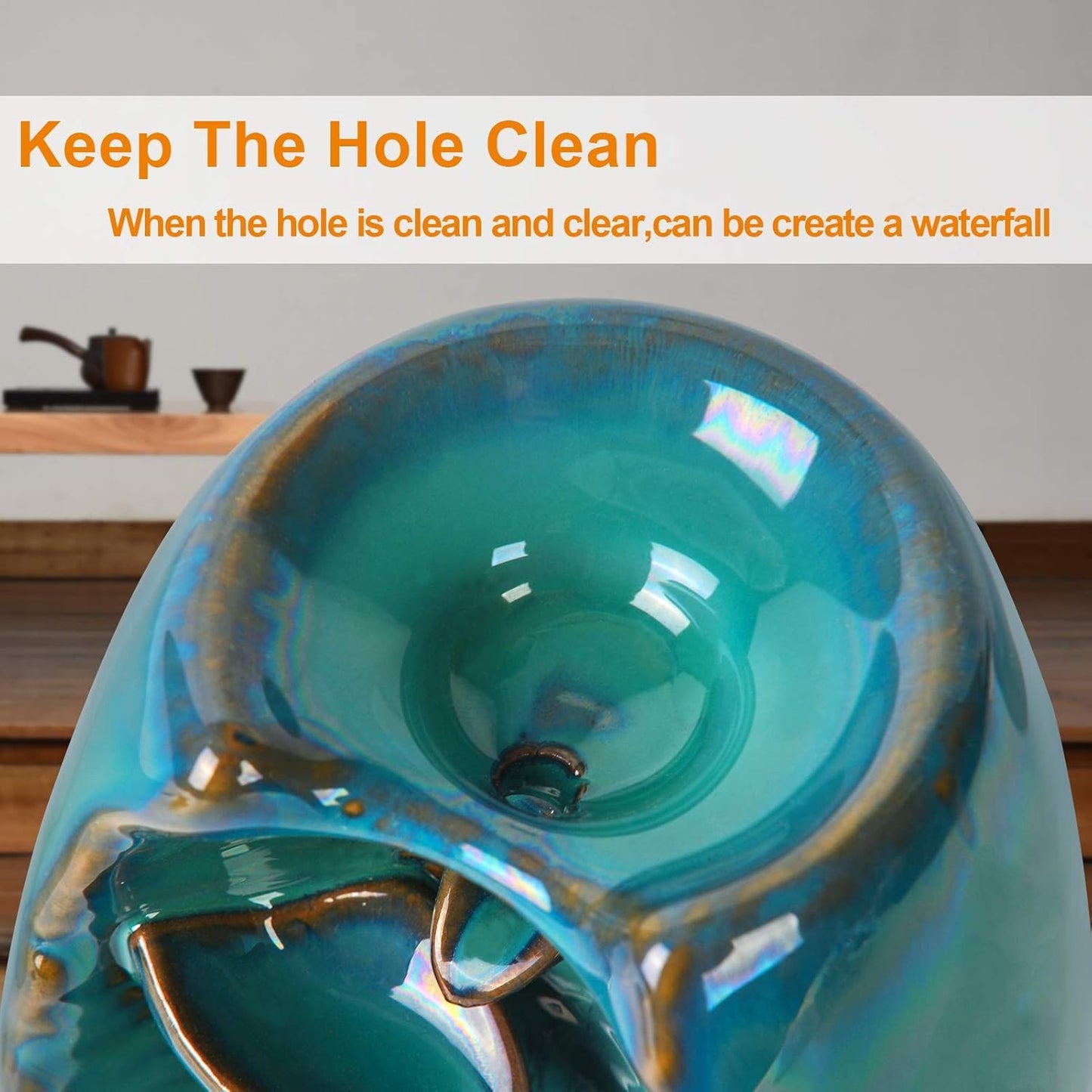 Backflow Incense Burner 5IN1 Waterfall - Image 5