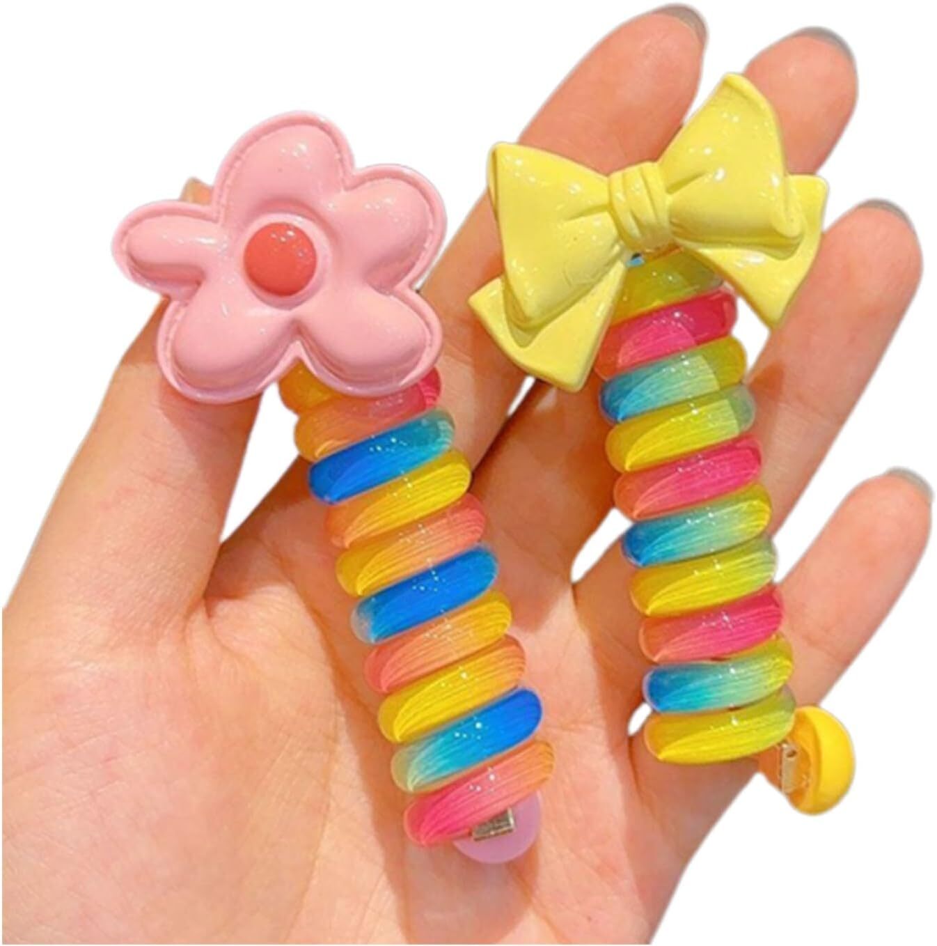 5 Pcs Colorful Telephone Wire - Image 3