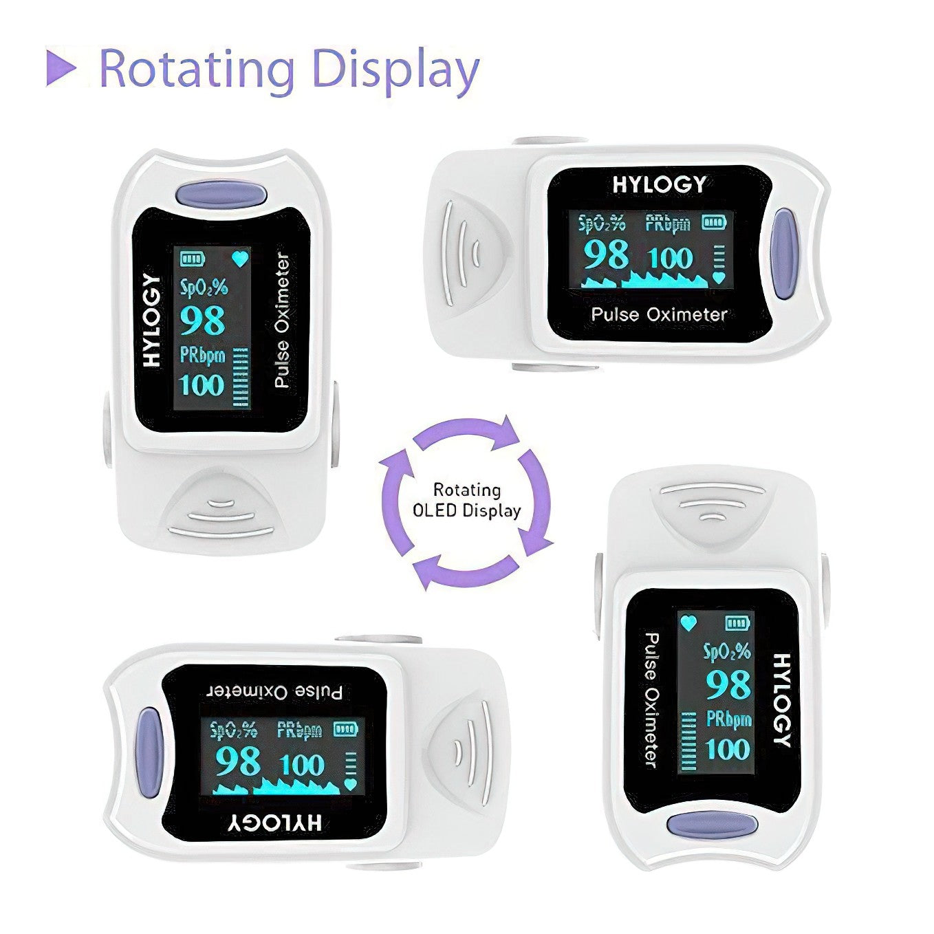 Fingertip Pulse Oximeter Blood Oxygen - Image 5