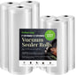 6Pack Food Vacuum Sealer Rolls Bags - Front view
