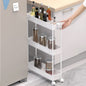 3/4 Tier Storage Trolley Cart - Image 7