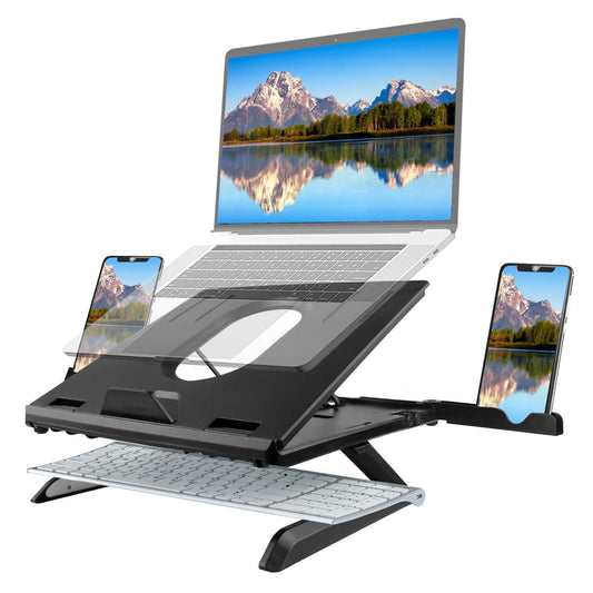 Folding Laptop Stand Riser Smart Phone Holder Adjustable Portable Laptop Riser