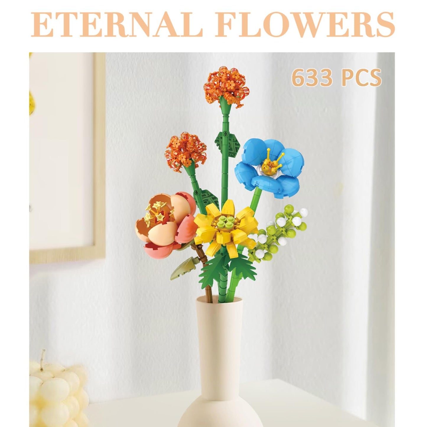 Artificial Flower Bouquet Building Blocks - Image 5