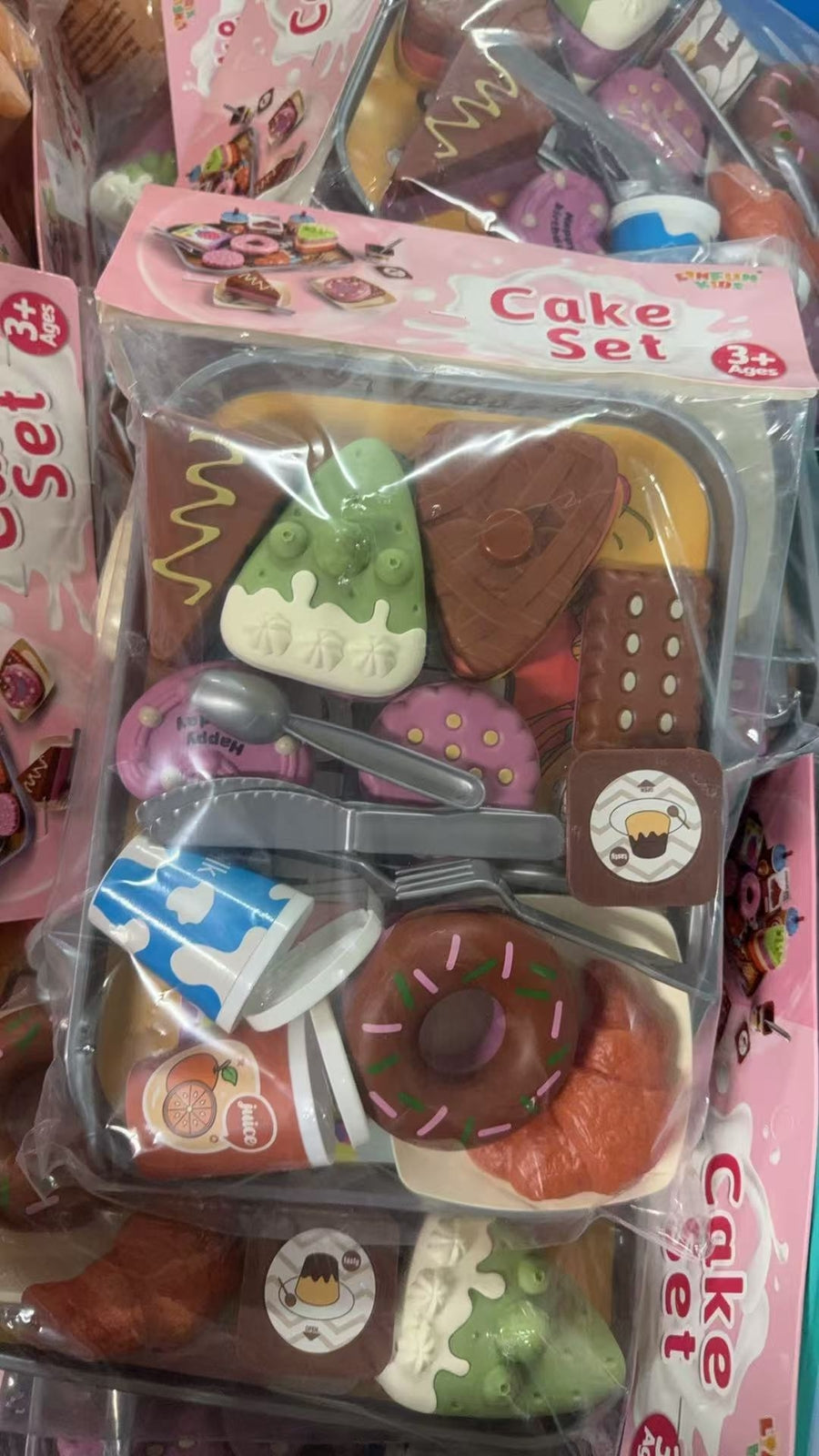 Kids Ice Cream Toys Set Play - Detail view