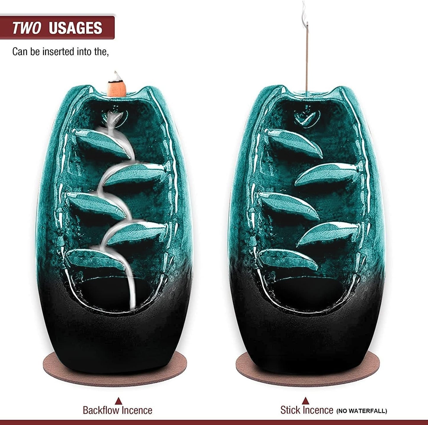 Incense Burner Holder Backflow Cones - Image 4