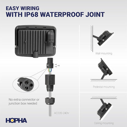 LED Floodlight 30W Waterproof Daylight - Image 3