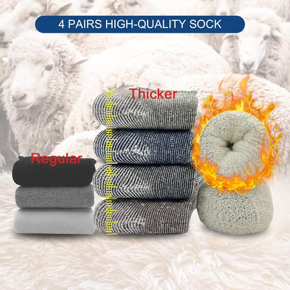 Men's Socks Antimicrobial Thermal 80% - Image 3