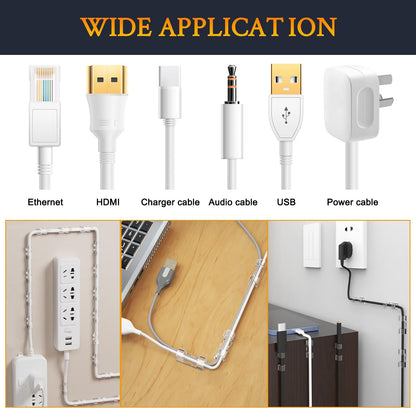 Self Adhesive Cable Clips Wire - Image 4