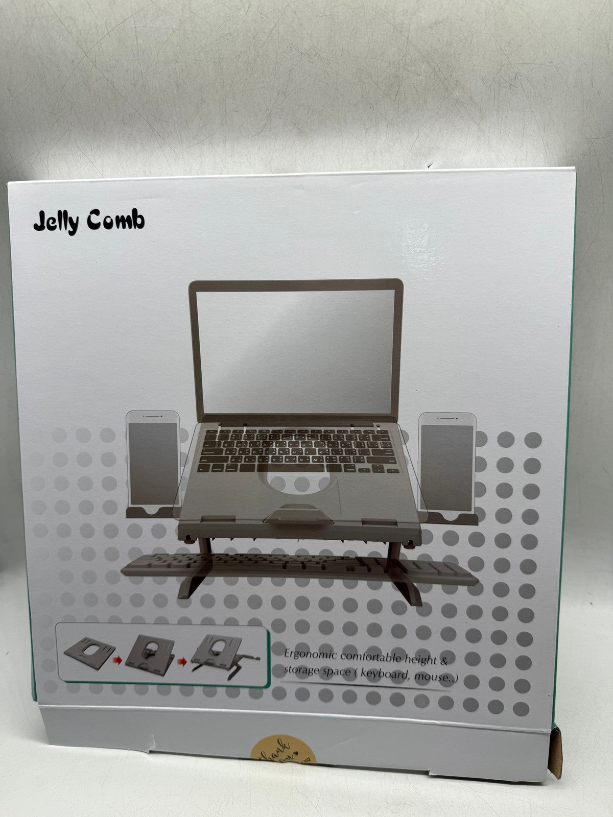 Laptop Stand with Phone Holder - Image 7