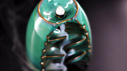 Backflow Incense Burner Holder Tong Table - Detail view