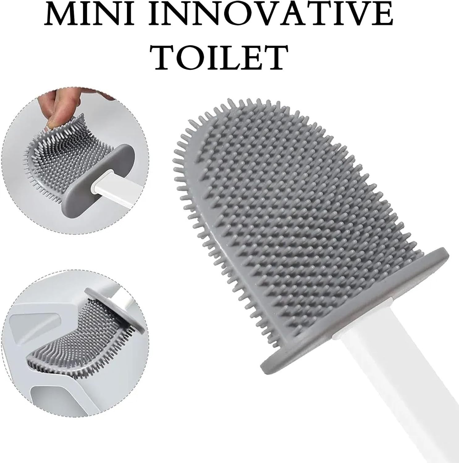 2IN1 Silicone Toilet Brush Holder - Image 3