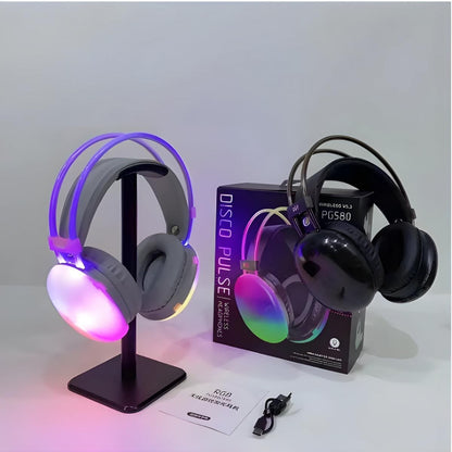 RGB Wireless Bluetooth Headphones with - Image 6
