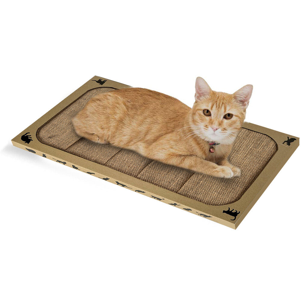 Cat Scratcher Kitten Pad Scratching Board - Front view