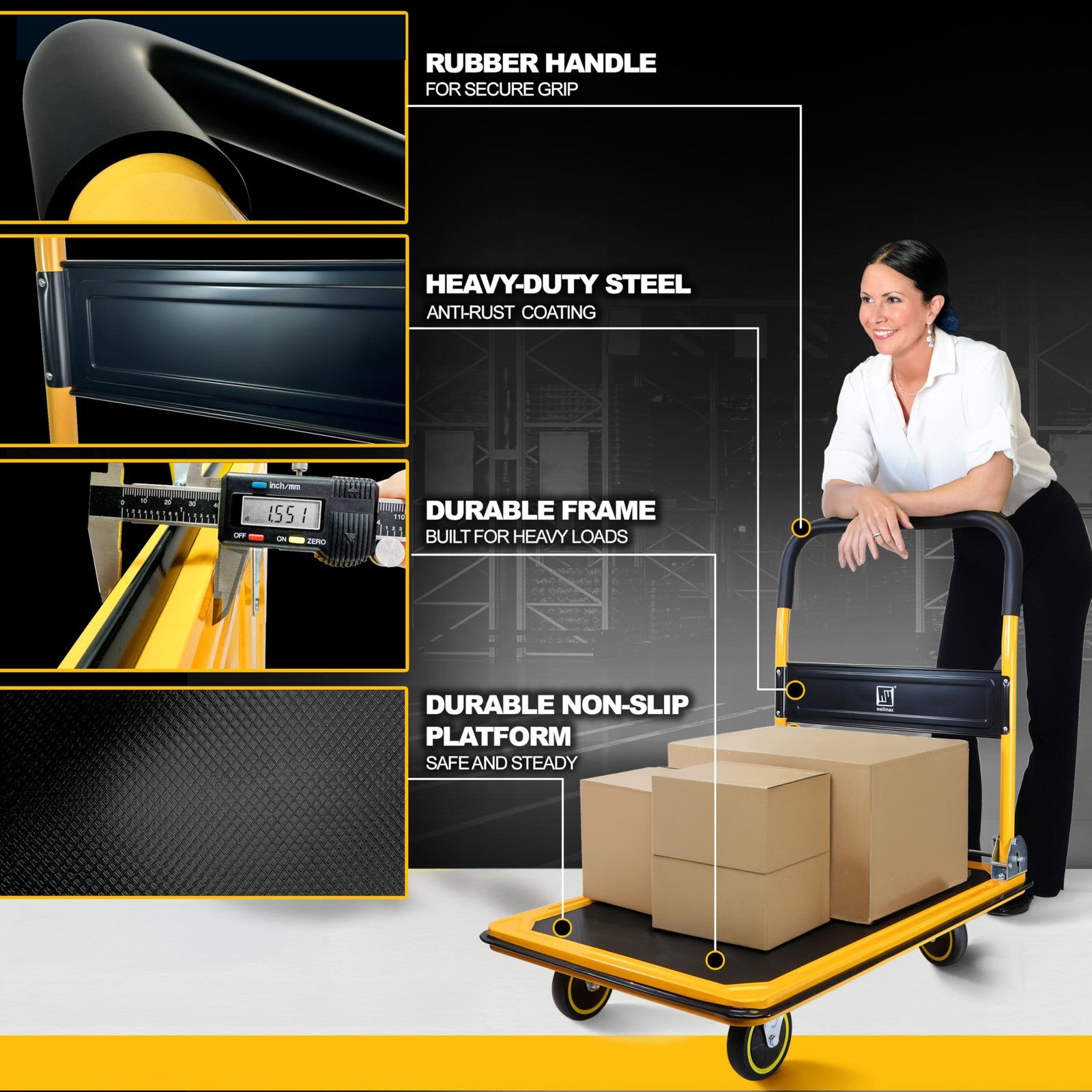 4 Wheel Heavy Duty Folding - Image 5