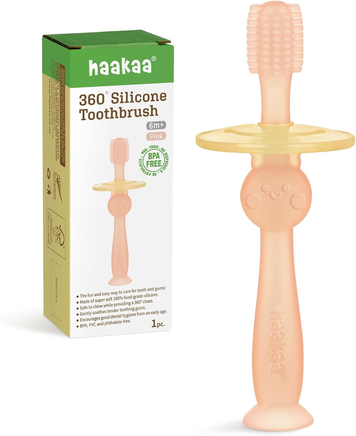 360° Silicone Baby Toothbrush Teether - Image 9