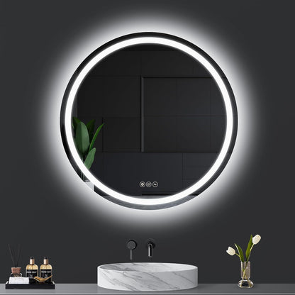 Round Bathroom Mirror LED Lights - Image 4