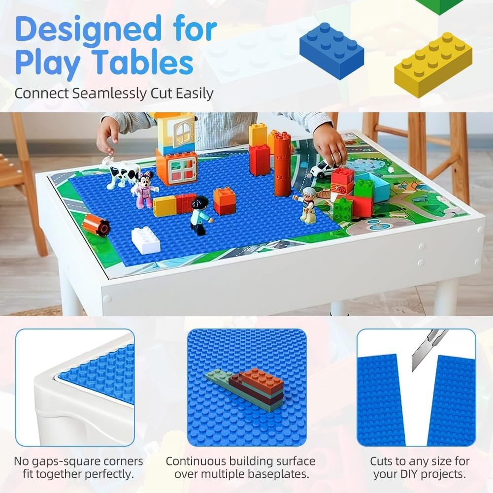 Base Plates Lego Baseplates 32x32 Stud Building Building Tray Board Brick 8 Pack